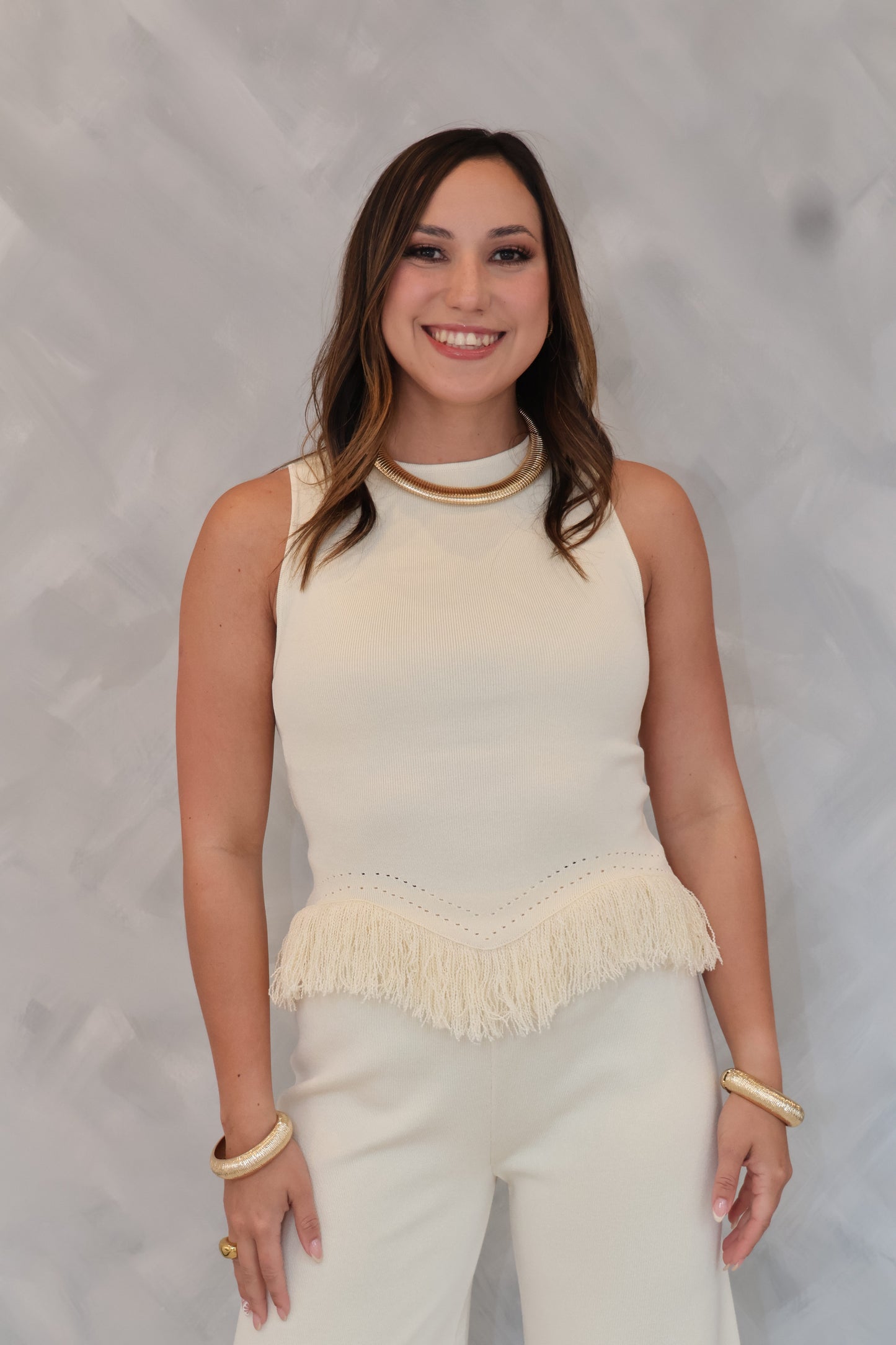 The Ivory Fringe Set