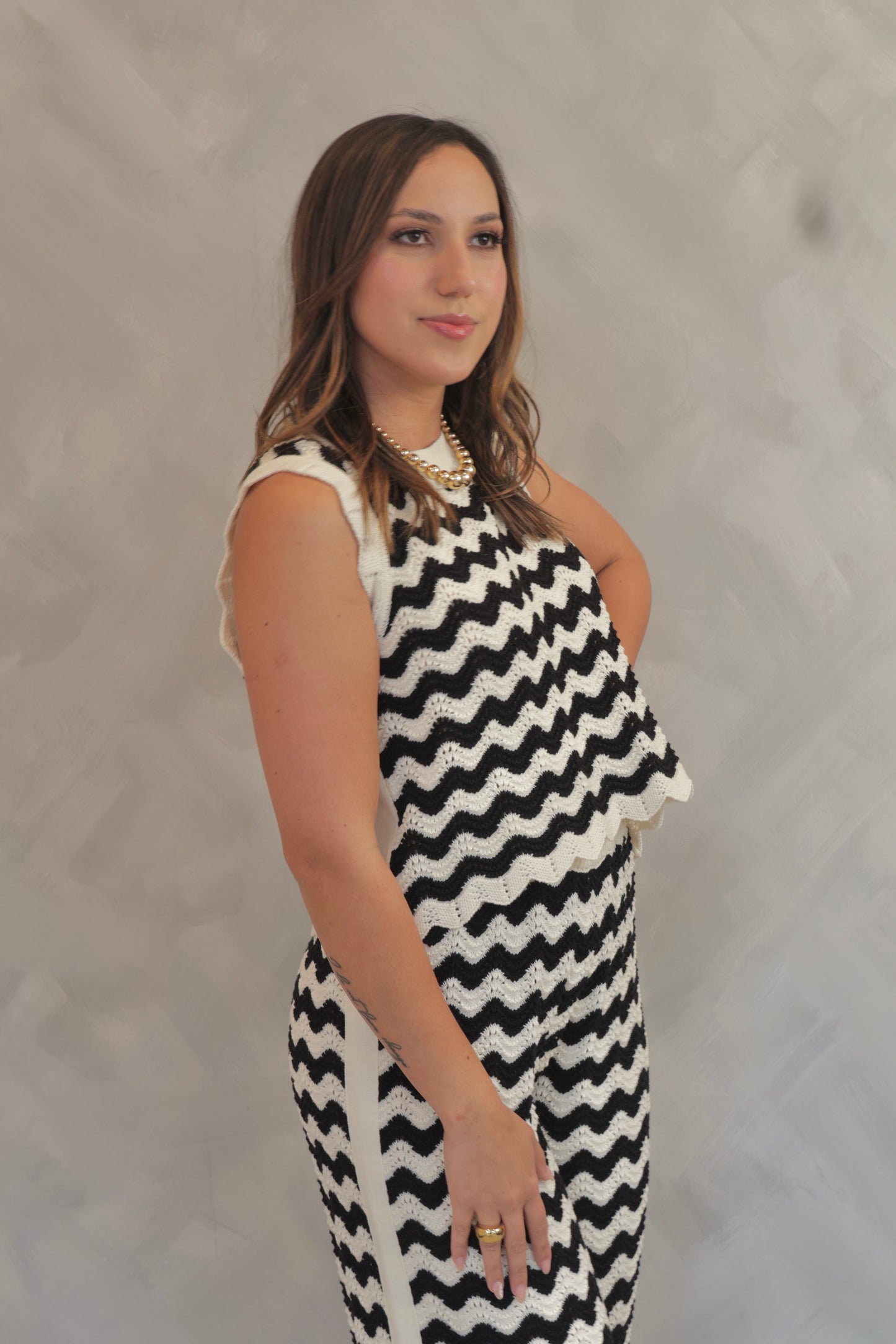 The Black and White Chrochet Set