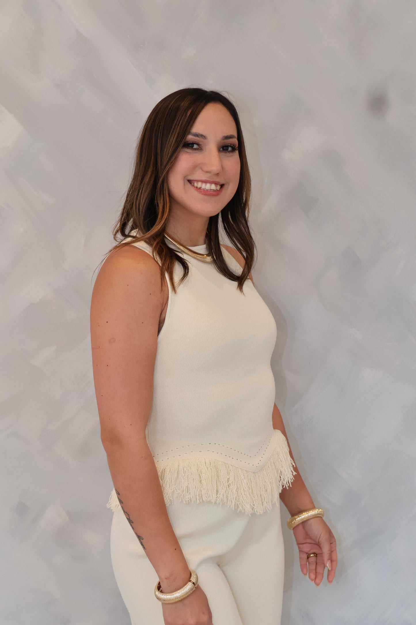 The Ivory Fringe Set