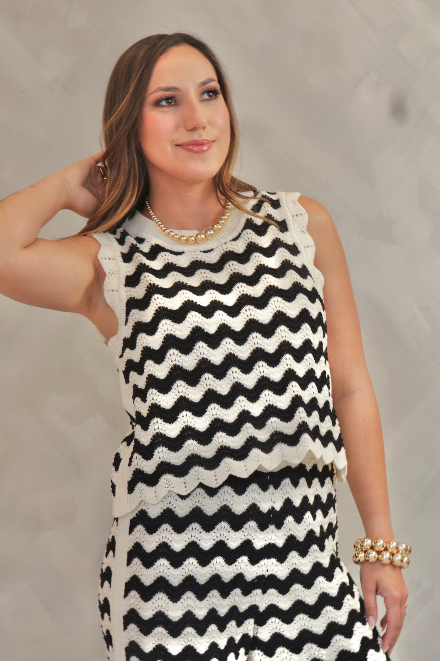 The Black and White Chrochet Set