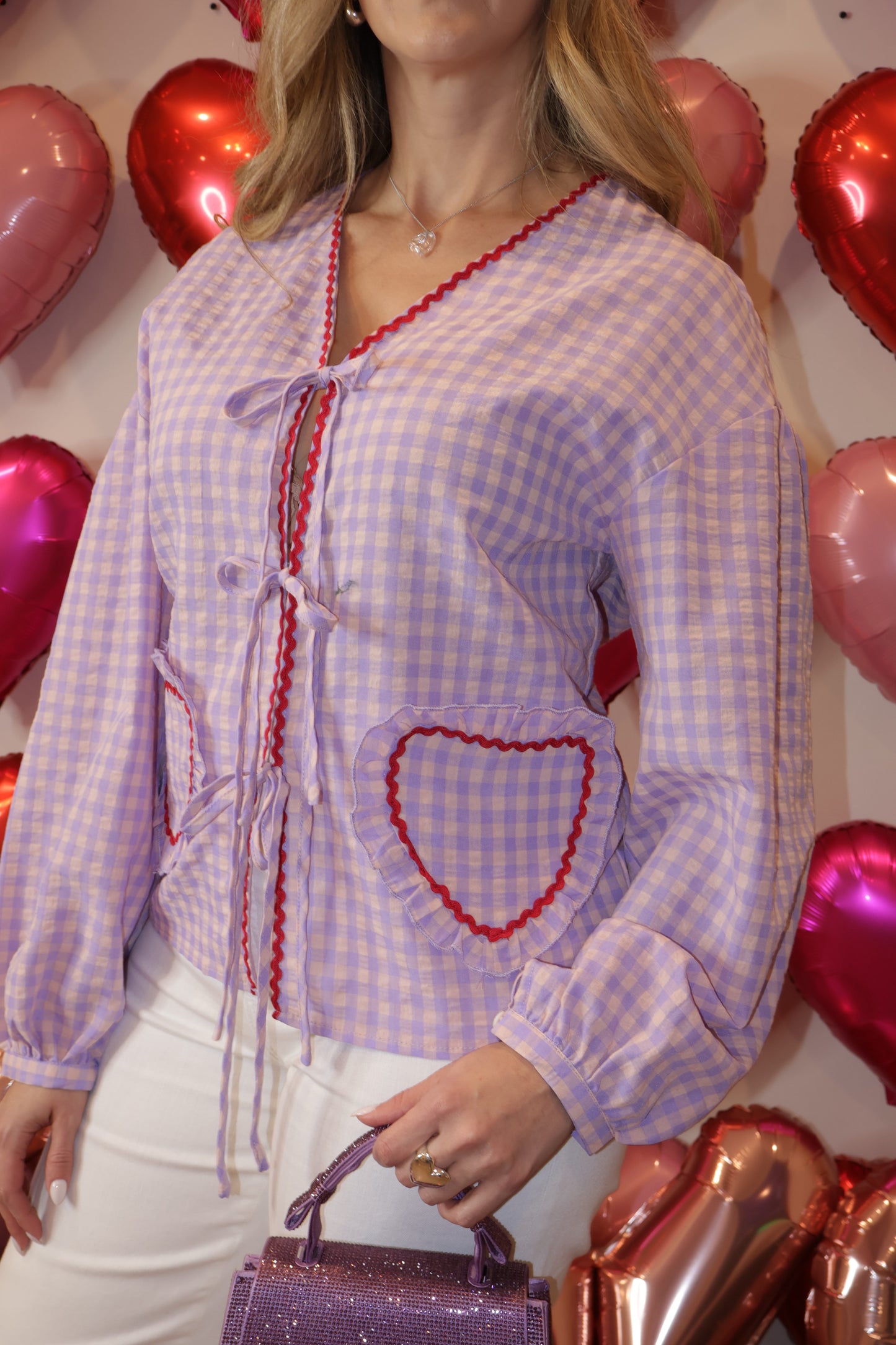 Lilac Heart Shirt