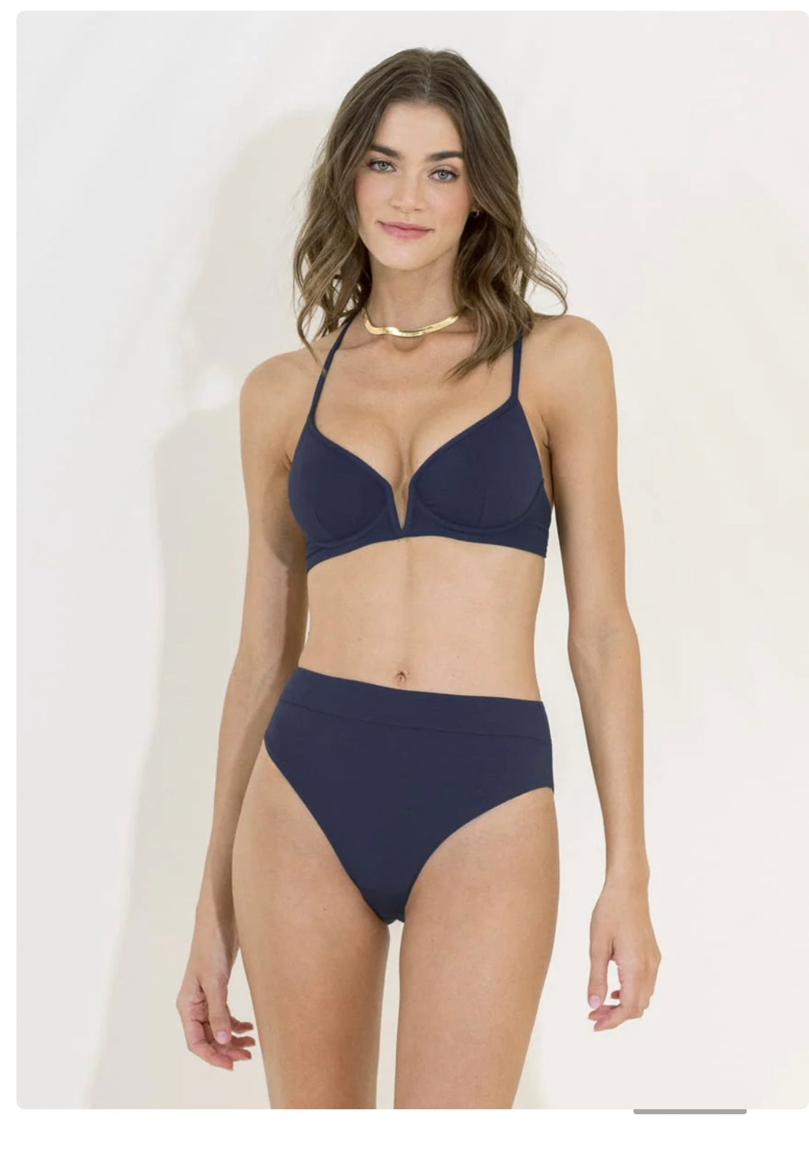 Maaji Reversible blue high waisted