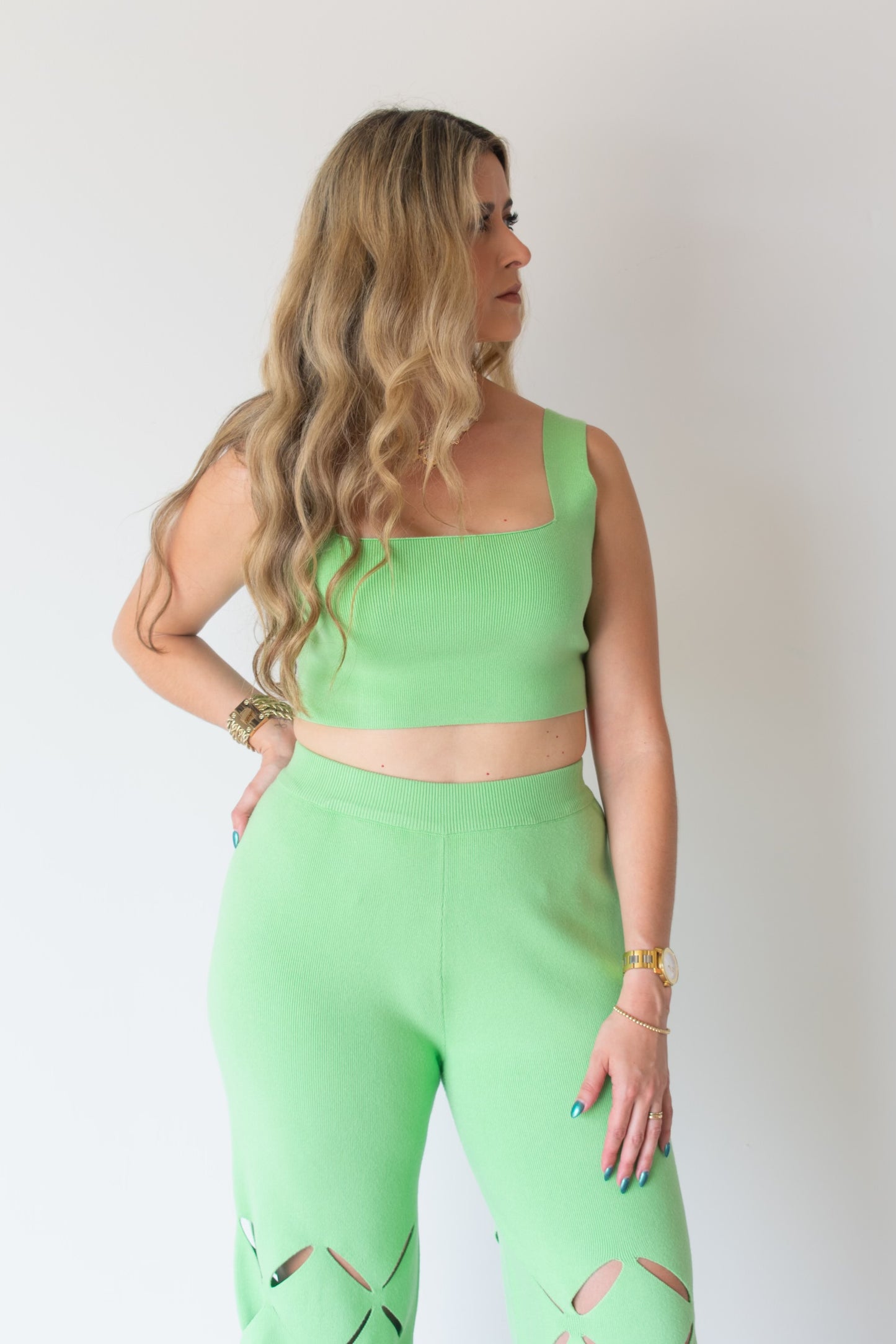 Green Cut out Set