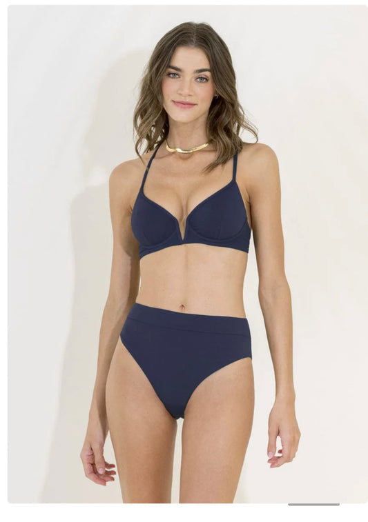 Maaji Reversible blue high waisted